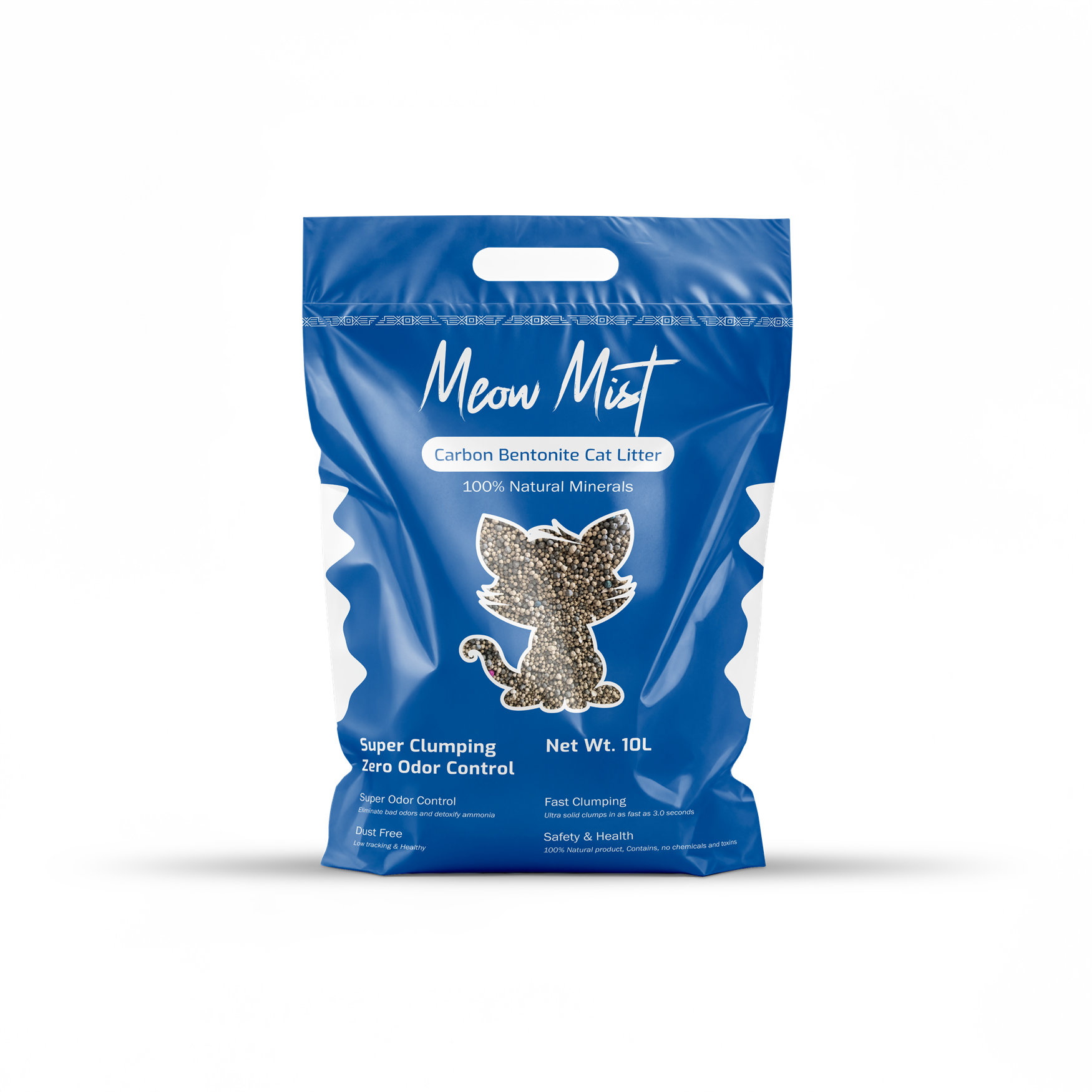 Meow Mist Carbon Bentonite Litter 10L