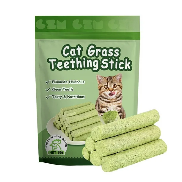 Cat Grass Teeting Stick