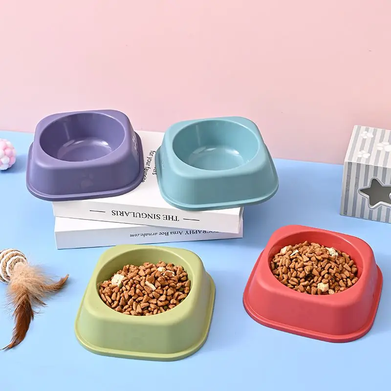 Cat Food Bowl Square